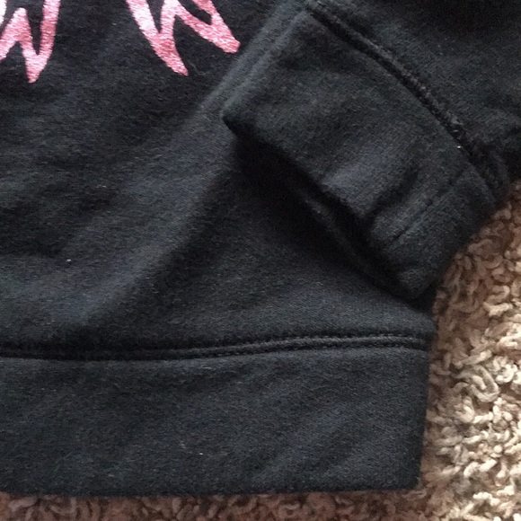 Circo Black Fleeced Lined Sweater Top Shirt - Picture 3 of 4